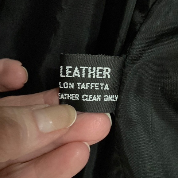 Leather Wrap Style Jacket by Body Exteriors Brand. - Picture 6 of 16